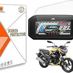 Protectorwala Screen Guard Compatible with Tvs Raider 125 / Speedometer Screen Protector for Touch Display Gps Music Infotainment System Flexible 9h+ Protector Anti Shock Edge to Edge Fitting-picture-42