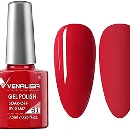 VENALISA 7.5ml #61 Gel Nail Polish Soak Off UV LED Nail Gel Polish Nail Art Starter Manicure Salon UV Gel Polish need UV light to Cure-picture-19
