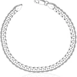 taraash Curb 925 Sterling Silver Bracelet For Men ACDH1506C8HIN-picture-37