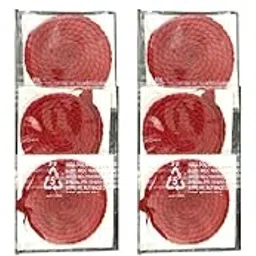 Akhand Diya Wicks for Pooja | Long Batti for Akhand Jyot | Pack of 12,Red| Diya Batti for Oil Lamp | Twisted Cotton Wick for Diya | Vattulu for Puja | Akhand Jyothi Diya Batti | Lambi Batti-image-19
