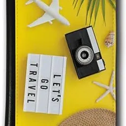 PU Leather Passport Cover with Elastic Strap – Stylish Travel Wallet for Men & Women-image-74