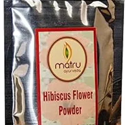 Matru Ayurveda Pure Natural Hibiscus Flower Powder(Rosa Sinensis) gudhal/Jaswand/dasavala/mandara/Javakusum/China Rose/Chemparathi/Semparuthi For Hair Improvement & Growth/face Pack/Mask-200g-picture-58