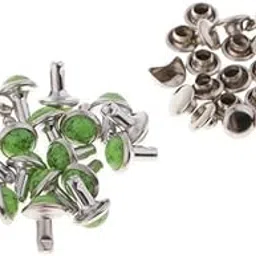 2x20 Sets pp Turquoise Rivets Studs for Bag DIY Leather Craft Light Green-picture-10