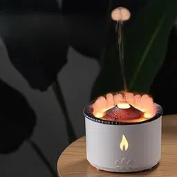 DesiDiya Diffuser for Room Moisture, Aroma Diffuser for Home, Cool Mist Small Quiet Air Humidifier, Ultrasonic Essential Oil Diffuser Electric for Car, Office, Babies, Home, Plant (Volcano)-picture-28