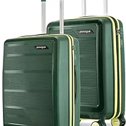 provogue Spectrum Hard-Sided PP Trolley Bag Set of 2 | Expandable Space with 8 Wheels Trolley Bags for Travel | Lightweight with Combination Lock | 5 Year Warranty (Midnight Fern Green)-picture-20