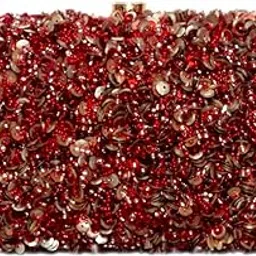 Amerie Fashions Women's Girl's Embroidered Box Clutch for Wedding Party-picture-44