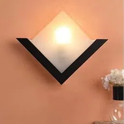 Areezo Antique Look Bottle Shaped Glass Wall Lamp Wall Light Decorative Lamp Hotels Pubs Cafés Room Decorative (Wooden Glass wall light)-image-20