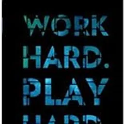 Screaming Ranngers Work Hard plaay Hard/Motivational 3D Printed Back Cover for Samsung M10 image 1