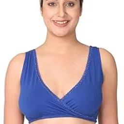 morph maternity | Maternity Sleep Nursing Bra for Women Feeding | Bra for Mother | Stretchy Cotton | Slip On Style Feeding Bra | Pull Over Cup | Baby Safe - No Hooks Or Clips | Pack of 1-picture-51