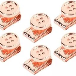 Enakshi® 6x6Pcs Clip On ons Extender for Mask for Ear Relief Hat Hairband Rose Gold|Crafts | Sewing | Closures & Connectors | ons-picture-15