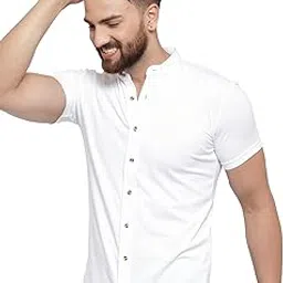 gespo Men's Shirts Casual Fit Half Sleeves(-P)-picture-50