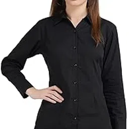 yellow pine Women Casual Shirts Full Sleeve Official Shirts for Women Formal | Regular fit Shirts for Women Stylish-picture-23
