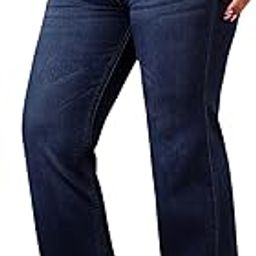 miss chase a+ Women's High Rise Regular-Length Stretchable Denim Wide-Leg Shaping Jeans-picture-1