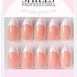 Shills Professional REUSABLE FRENCH ALMOND PRESS ON NAILS - Peach SPN737-image-29