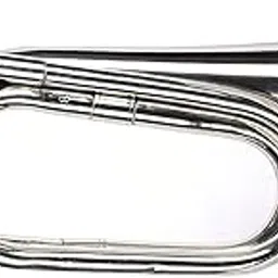SAI Musical Instruments Bugle, Silver 500 GM ARMY BIGULE-image-51