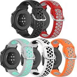 Compatible with COROS PACE 2 Bands Two-Toned Silicone Breathable Replacement Sport Strap Quick-Release Wristband for COROS PACE 2 Smart Watch Women Men-picture-29