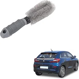 Kozdiko Car Alloy Wheel Cleaner Brush, Tire Wheel Rim Hub Washing Cleaner Brush Compatible with Maruti Suzuki Baleno (2022-Present)-picture-16