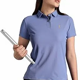 stellers Women's Premium Polo T-Shirt, Regular Fit | Odour Resistant | Wrinkle Free | Quick Dry | Stretchable | Lightweight | Breathable | Sustainable | Anti-Static | Feather Touch Feel-picture-15