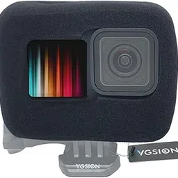 Windslayer Foam Housing Wind Noise Reduction Case for GoPro Hero 11/ Hero 10/ Hero 9 Black(1 PC Pack)-picture-34
