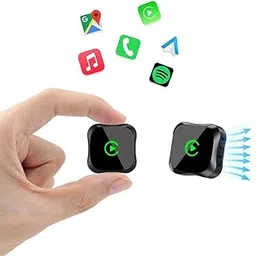 EKIY Latest 2025 Wireless Carplay Adapter &Android auto Adapter 2-in-1 Ultra Mini |Stable 6GhzWiFi &5.4 Bluetooth| 4-Way Heat Dissipation|Cortex A9 Processor|Glossy Tempered Glass Finish (EC17-Black)-picture-31