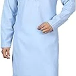 uri and mackenzie Mens Casual Solid Cotton Kurta Pajama Set-picture-29