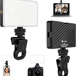 TYGOT U160 Portable LED Video Light for Mobile & DSLR, 2000mAh Rechargeable Battery, Adjustable 2700K-6500K Color Temperature, CRI 95+, Universal Mount, Compact Fill Light for Vlogging & Streaming-picture-35