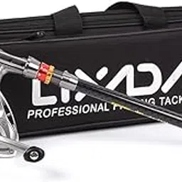 Telescopic Fishing Rod and Reel Combo Full Kit C n Fiber Fishing Rod Pole + S ng Fishing Reel + Fishing Tackle Carrier Bag Case Fishing Gear Set (2.1m) -Layfoo-picture-28