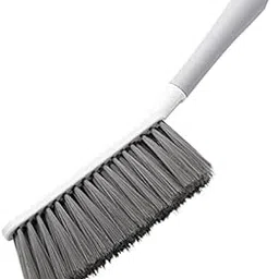 Dhvsam Multifunctional Dust Brush - Soft Cleaning Brush with Microfiber, No Dust, Soft Bristles for Bed, Wardrobe, Couch, Car Seats, Piano (White)-picture-35