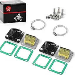 Intake Manifold Boot and Reed Valve & Gaskets Compatible with Yamaha Banshee 350 YFZ350 1987-2006-picture-14