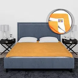 BeyBee ® Cotton Quickly Dry Sheet for Baby Large Size Double Bed (Peach, Double Bed Size- 200cm x 260cm)-picture-66