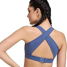 kica Women's Polyester Wire Free Modern Non-Padded Sports Bra-picture-10