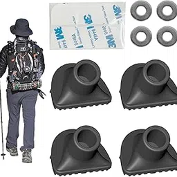 F FABOBJECTS® Trekking Pole Head | 4pcs Cane Boot Head Rubber Feet, Rubber Replacement Tips for All Standard Hiking and Walking-picture-44