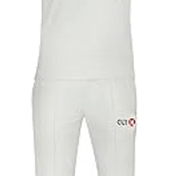 cut x Cutx Cricket White T-Shirt and Trousers Combo for Men Half Sleeve-picture-20