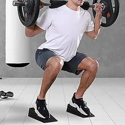 MERISHOPP 2X Slant Boards Squat Wedge Versatile for Pushup 24x15x7.6cm Exercise Blocks | Sports Equipment | Outdoor Sports Gear | Exercise Gear-image-39