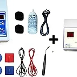 Physio Life Care 2 Channel MS + TENS Combo Machine + FREE Mini Ultrasound 1 MHz | Portable Electrotherapy Device for Pain Relief & Muscle Stimulation | Home & Clinic | 12 Months Warranty-image-56