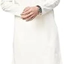 majestic man Pure Cotton Solid Regular Kurta with Pyjama Set for Men-picture-18