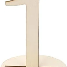 MILAAN MDF Wooden 10cm Table Numbers 1-10 Base Set Wedding Birthday Party French (56000299MLN)-image-25