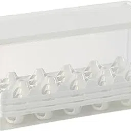 Merishopp Egg Fresh Storage Box Eggs Storage Container for Cabinet Restaurant Kitchen 28cmx11cmx14cm-picture-26