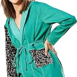 poshbery Green Sequin Denim Jacket-picture-43