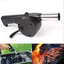 Handy Crank Mini Fan Air Blower for BBQ Picnic Outdoor Camping Cooking Tool-picture-20