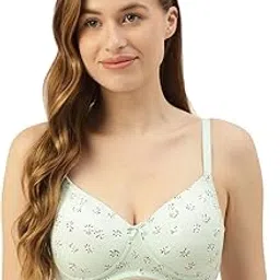 leading lady Women's Polyamide Wire Free Modern Padded T-Shirt Bra-picture-48