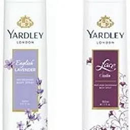 Yardley London Deodorant Spray For Women English Lavender And Lace Satin Combo Pack 2 (150 Ml)-image-74