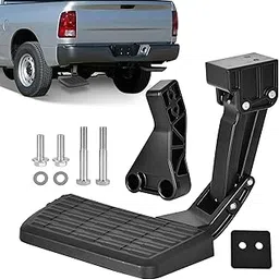 Rear Bed Step Compatible with 2009-2018 Ram 1500, Ram 2500/3500 Retractable Bumper Tailgate Step #75306-01A-picture-21
