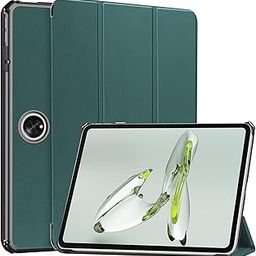Robustrion Cover for OnePlus Pad Go 11.35 inch Cover Case, Trifold Flip Case Cover for OnePlus Pad GO 11.35 inch [Support Auto Sleep Wake] - Dark Green-picture-19