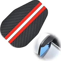 Peturi 2pcs Universal Car Side Wing Mirror Rain Protector Cover Cap Smoke Guard Rear View Side Mirror Deflectors Rain Eyebrow for Cars SUV Truck Rear View Mirror Cover.-image-53