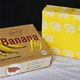 TJ's Trader J Banana Fig, Dried Fruit, Tasty And Healthy Snack For Adults And Kids, No Preservative, No Added Sugar, High In Fibre, Zero Cholesterol,Zero Fat, Veegan Snack,290 Grams-image-22