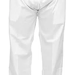 patwa & co. Men’s White Cotton Saada Pyjama with Side Pockets – Loose Fit Pajama Bottom (Free-Size Waist, Drawstring, Multiple Lengths) (IN, Numeric, 42)-picture-37