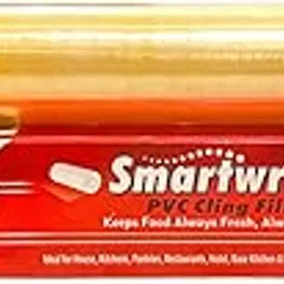 WRAP ON 100 Meters Biodegradable Food Wrapping Cling Bio Film Roll 100mtr| Biodegradable BPA Free | Multipurpose Food Wrapping Paper | Non-Stick Microwave Safe(Pack of 1,100m).-image-5