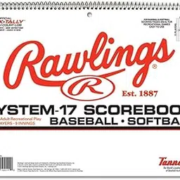 Rawlings System 17 Baseball/Softball Scorebook-picture-19