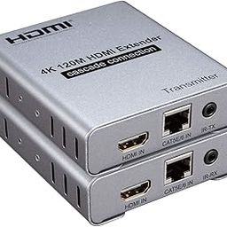Tobo 4k HDMI Extender Over LAN Routers Switchers Ethernet Network 120M RJ45 CAT5 CAT6-Single Source from 1080P Full HD STB DVD PS3 - w DLP LCD LED Supports TCP IP by Ethernet DC 5V 1A-(TD-437H-01)-picture-39